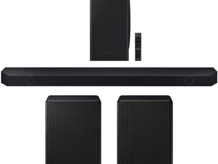 Samsung HW-Q800D Q-series 5.1.2ch Wireless Dolby ATMOS Soundbar + Rear Speaker Kit Fashion