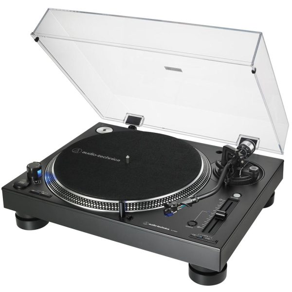 Audio-Technica AT-LP140XP Direct-Drive Professional DJ Turntable Black + Essentials Bundle Sale