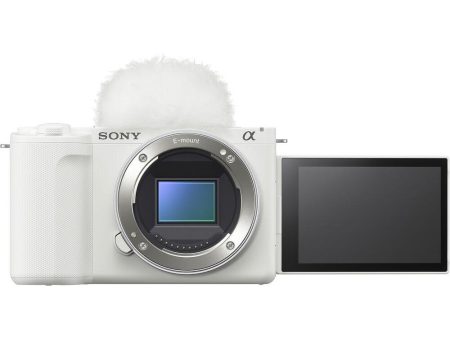 Sony Alpha ZV-E10 II APS-C Interchangeable Lens Mirrorless Content Camera (White) on Sale