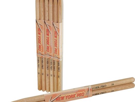 LUE 2B Nylon Drumsticks, 6-Pack Online Sale