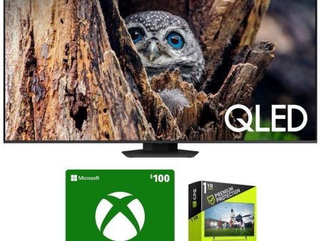 Samsung QN75Q80D 75  QLED 4K Smart TV (2024) + $100 Xbox Gift Card + Warranty Bundle Supply