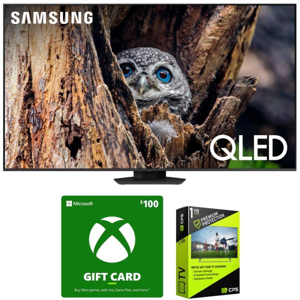 Samsung QN75Q80D 75  QLED 4K Smart TV (2024) + $100 Xbox Gift Card + Warranty Bundle Supply