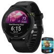 Garmin Forerunner 255 Music GPS Smartwatch Black with 3 Year Extended Warranty Hot on Sale