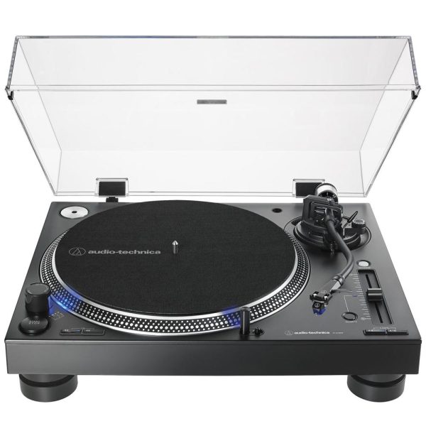 Audio-Technica AT-LP140XP Direct-Drive Professional DJ Turntable Black + Essentials Bundle Sale