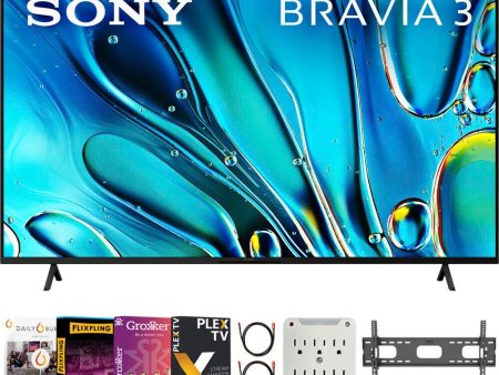 Sony BRAVIA 3 K65S30 65  4K HDR Smart LED TV (2024) with Movies Streaming Pack Online Sale