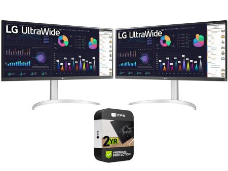 LG 34  21:9 UltraWide Full HD 2560x1080 IPS Monitor 2 Pack + 2 Year Warranty on Sale