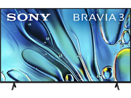 Sony BRAVIA 3 K65S30 65 inch 4K HDR Smart LED TV (2024) Fashion