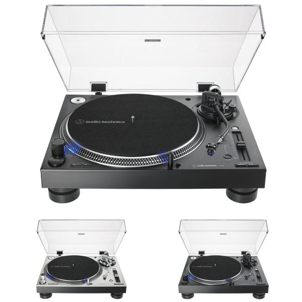 Audio-Technica AT-LP140XP Direct-Drive Professional DJ Turntable Black + Essentials Bundle Sale