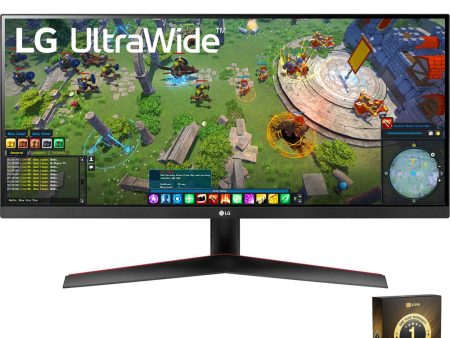 LG 29WP60G-B 29  UltraWide FHD HDR FreeSync Monitor OPEN BOX + 1 Year Warranty Pack For Discount