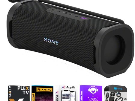 Sony EXTRA BASS Portable Bluetooth Speaker 2024 Black + Audio & 2 Year Warranty For Sale