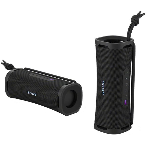 Sony EXTRA BASS Portable Bluetooth Speaker (2024), Black w  Audio + Warranty Bundle Supply