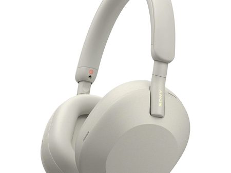 Sony WH-1000XM5 Wireless Industry Leading Noise Canceling Headphones, Silver Online now